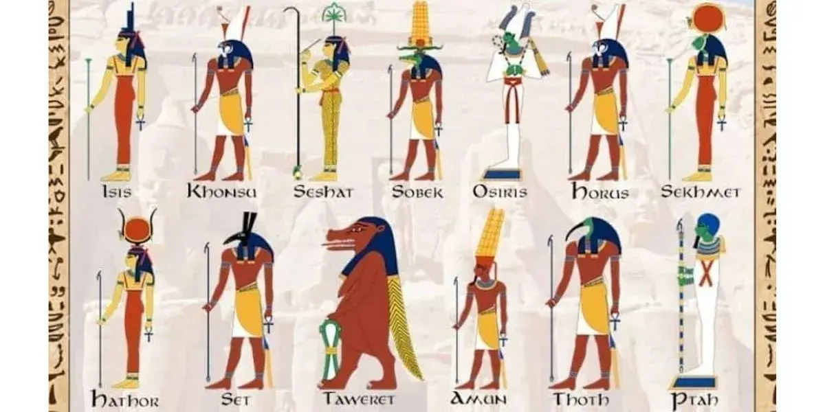 Pragas no Egito deuses egípcios
